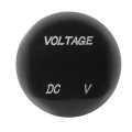 Voltímetro de pantalla Digital Universal medidor de voltaje impermeable LED para DC 12V-24V Coche Motocicleta Auto Camión Volt Tacho Gauge